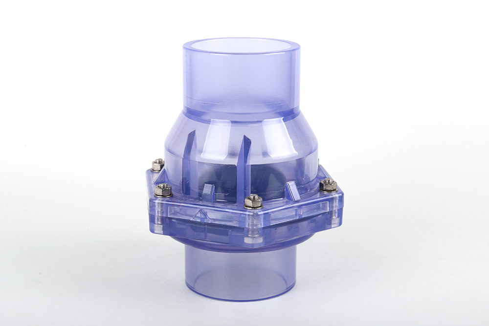 灌云透明翻板式止回阀